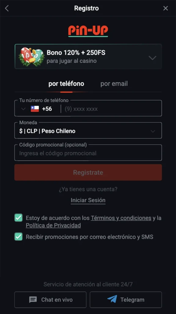 aplicacion como usar ios registrate